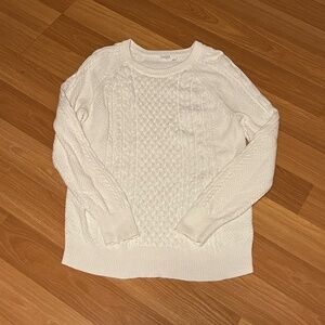 GAP Women's Cable Knit Sweater, Size L